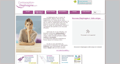Desktop Screenshot of contraception-diaphragme.com